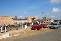 Front View Of Temple